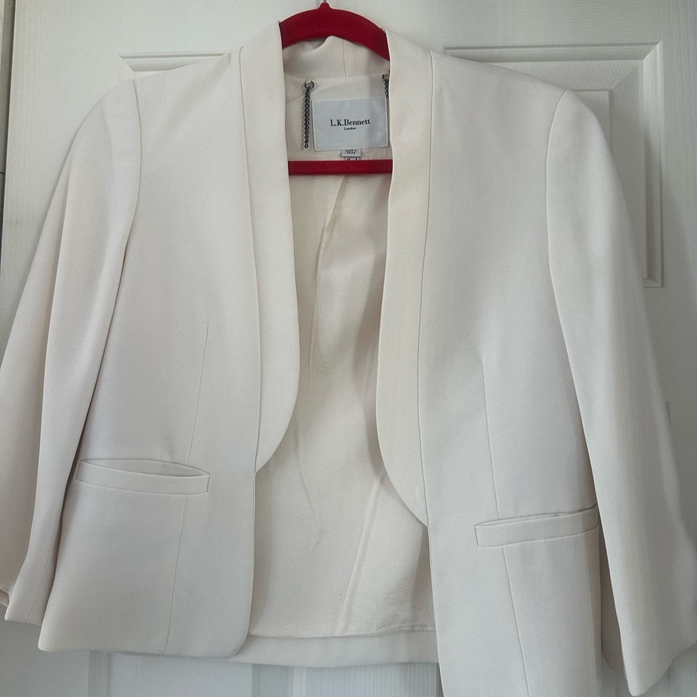 LK Bennett Women's Off-White Blazer